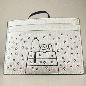 Kate Spade Peanuts x Kate Snoopy- Small Card Holder Wallet - KM583 - Snoopy